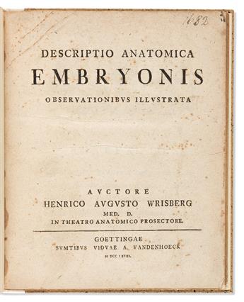 Embryology, Two Titles in Three Volumes.